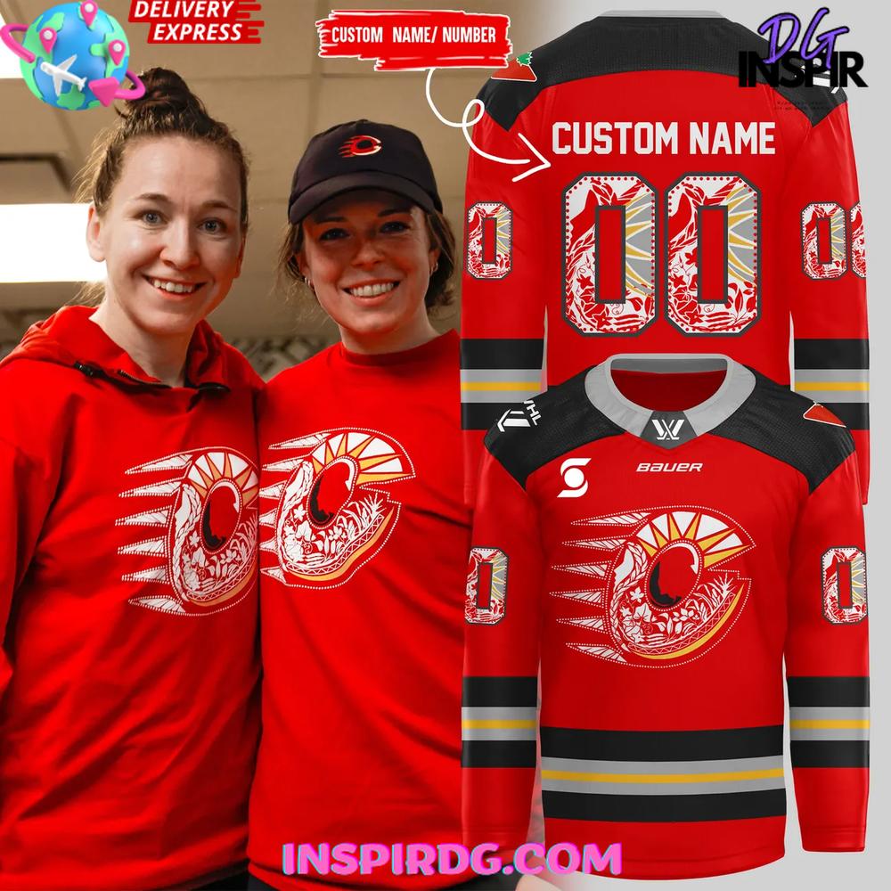 2025 Calgary Flames Indigenous Heritage Limited Hockey Jersey