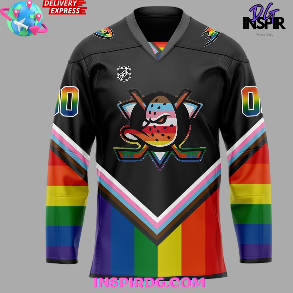 Anaheim Ducks Pride Night 2025 Jersey