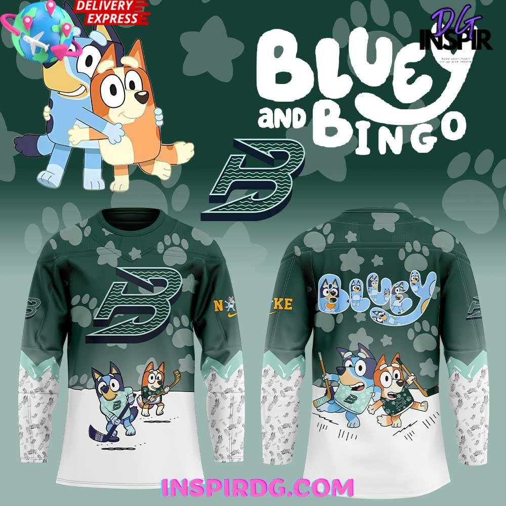 Boston Fleet Bluey And Bingo Special Jersey