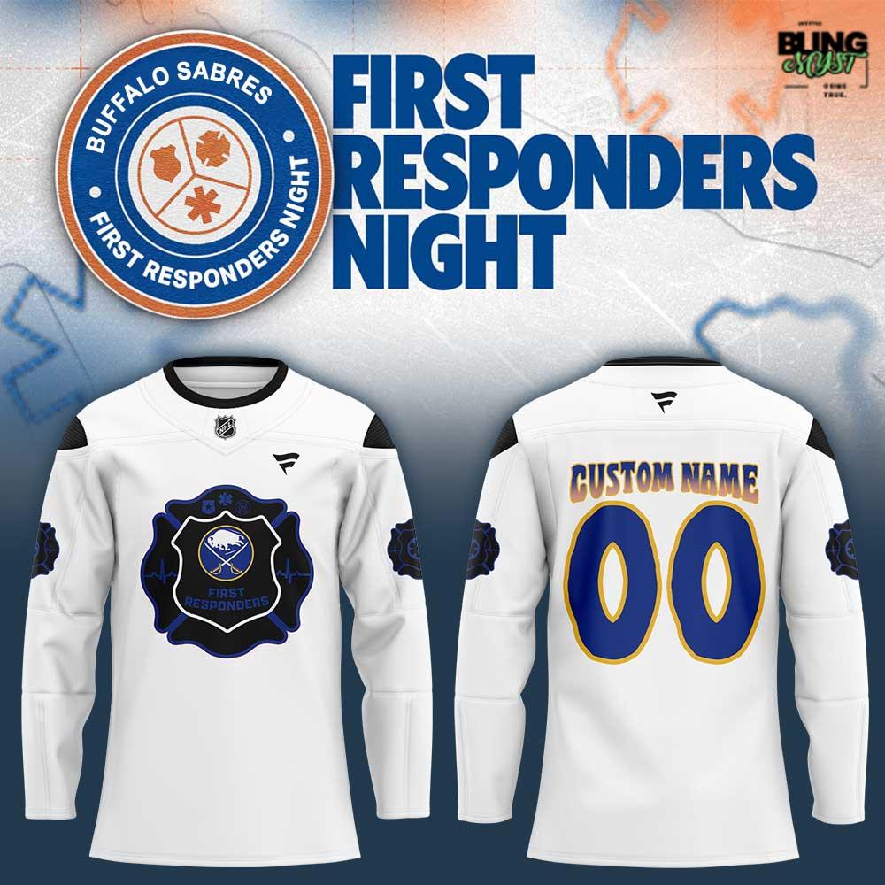 Buffalo Sabres First Responders Night 2026 Hockey Jersey