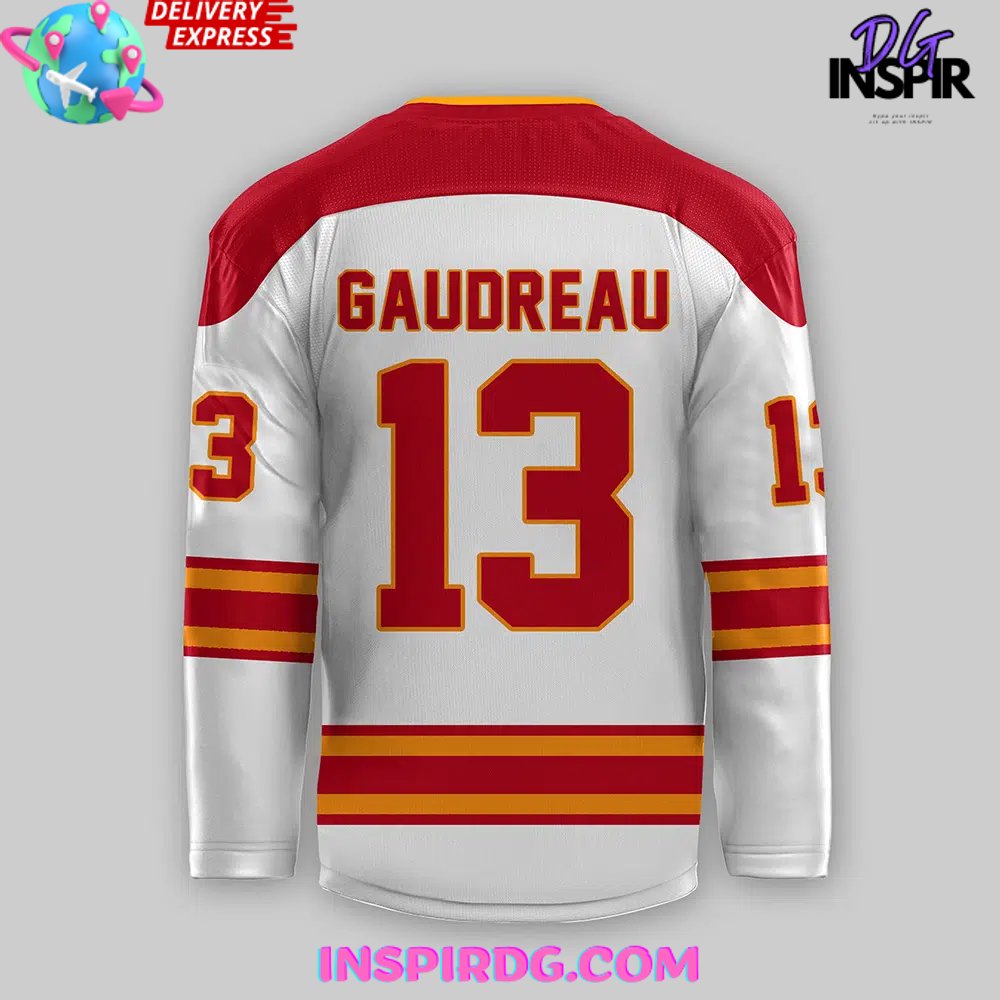 Calgary Flames 2024 White Hockey Jersey