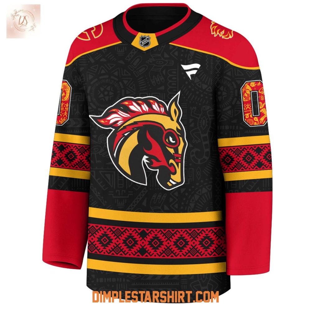 Calgary Flames Indigenous Peoples' Heritage Jersey