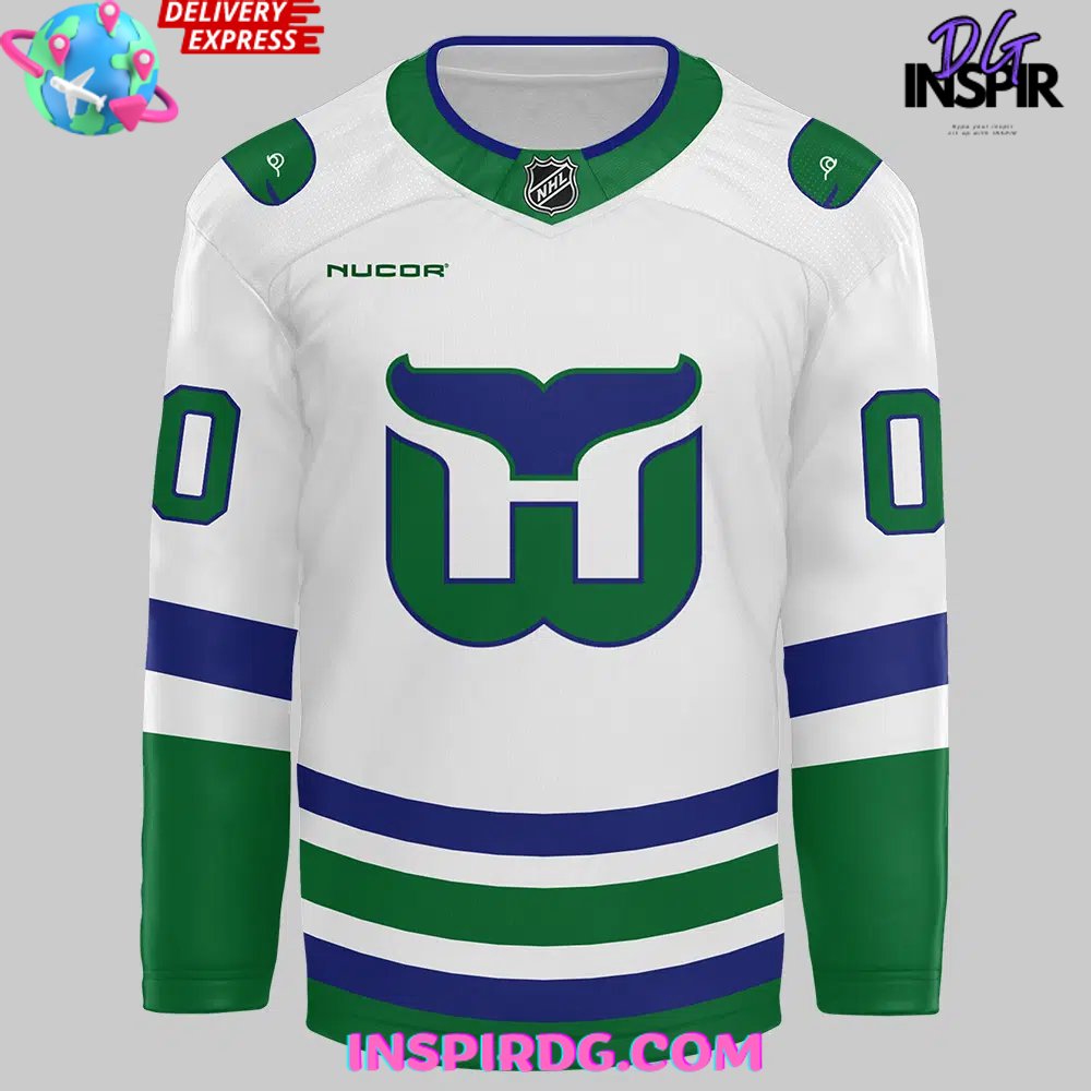 Carolina Hurricanes Hartford Whalers Hockey Jersey