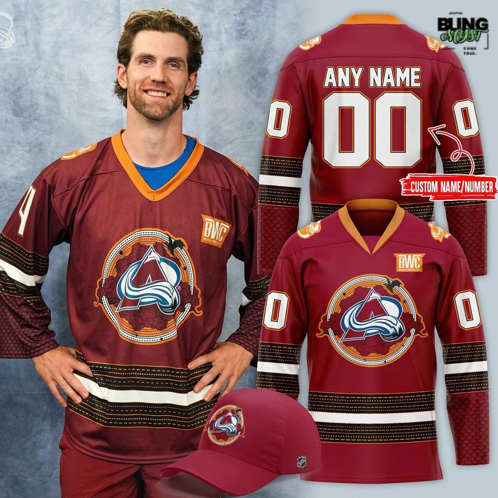 Colorado Avalanche 2025 Fourth Wing Night Limited Hockey Jersey