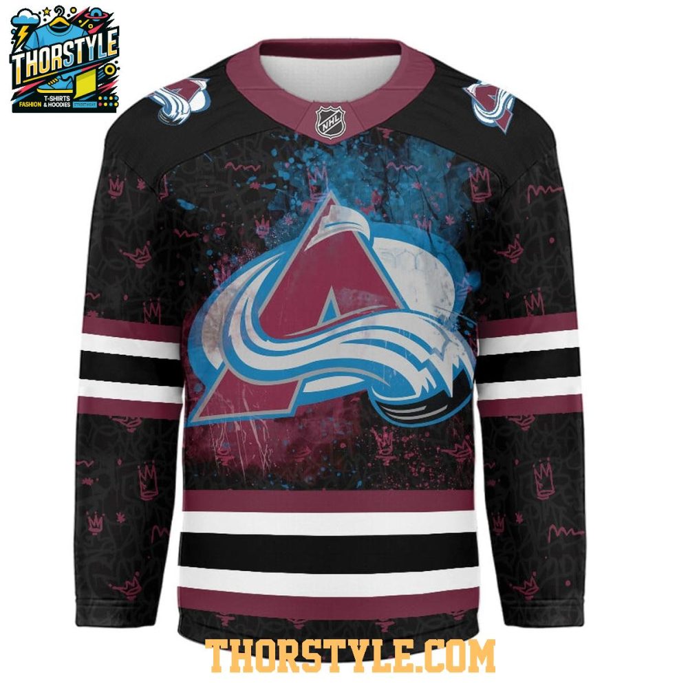 Colorado Avalanche Graffiti For Life 2025 Personalized Hockey Jersey