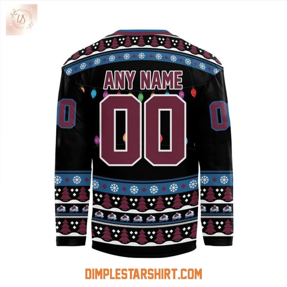 Colorado Avalanche Merry Christmas 2025 Hockey Jersey