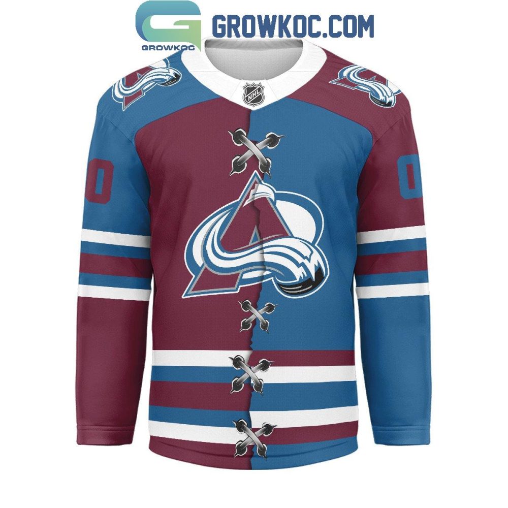Colorado Avalanche Mix Home Away Hockey Jersey