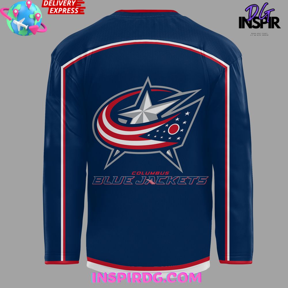 Columbus Blue Jackets Educator Appreciation Night Hockey Jersey