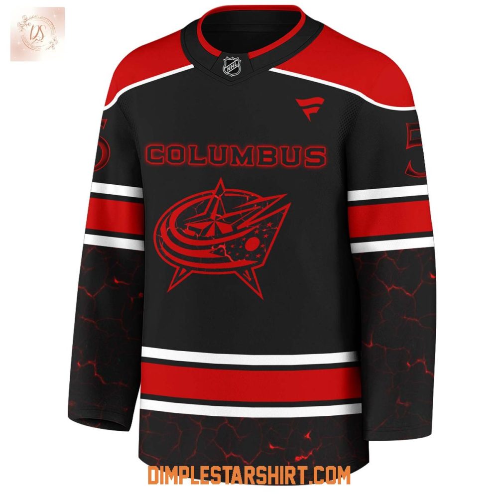 Columbus Blue Jackets X Stranger Things 5 One Last Adventure Jersey