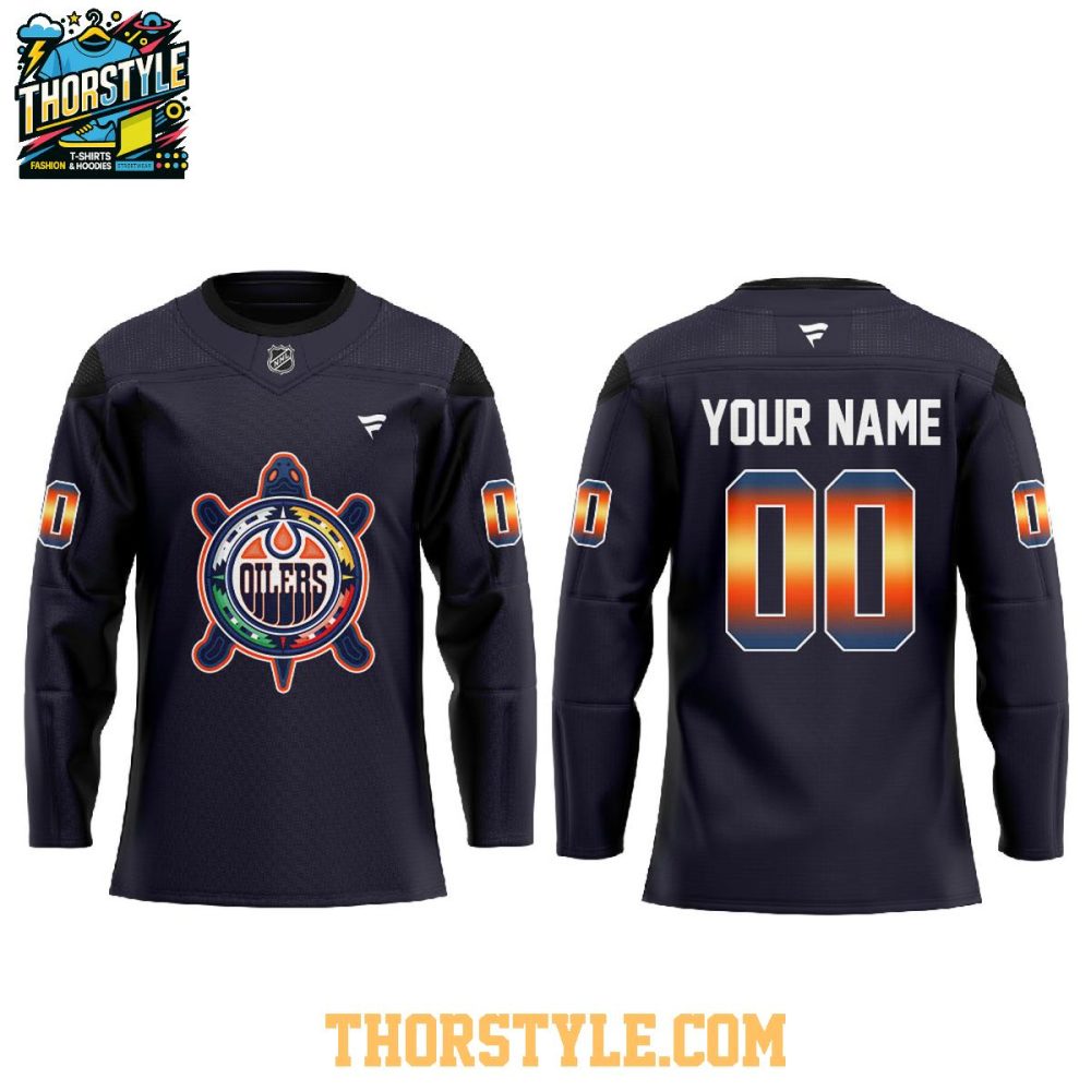 Edmonton Oilers Indigenous Peoples Festival 2026 Personalized Hockey Jersey