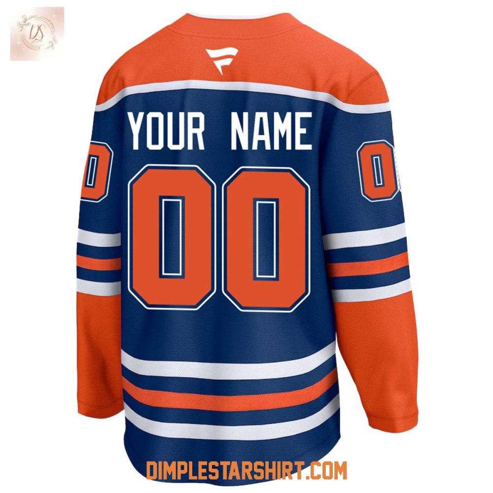 Edmonton Oilers Stanley Cup 2025 Champions Hockey Jersey
