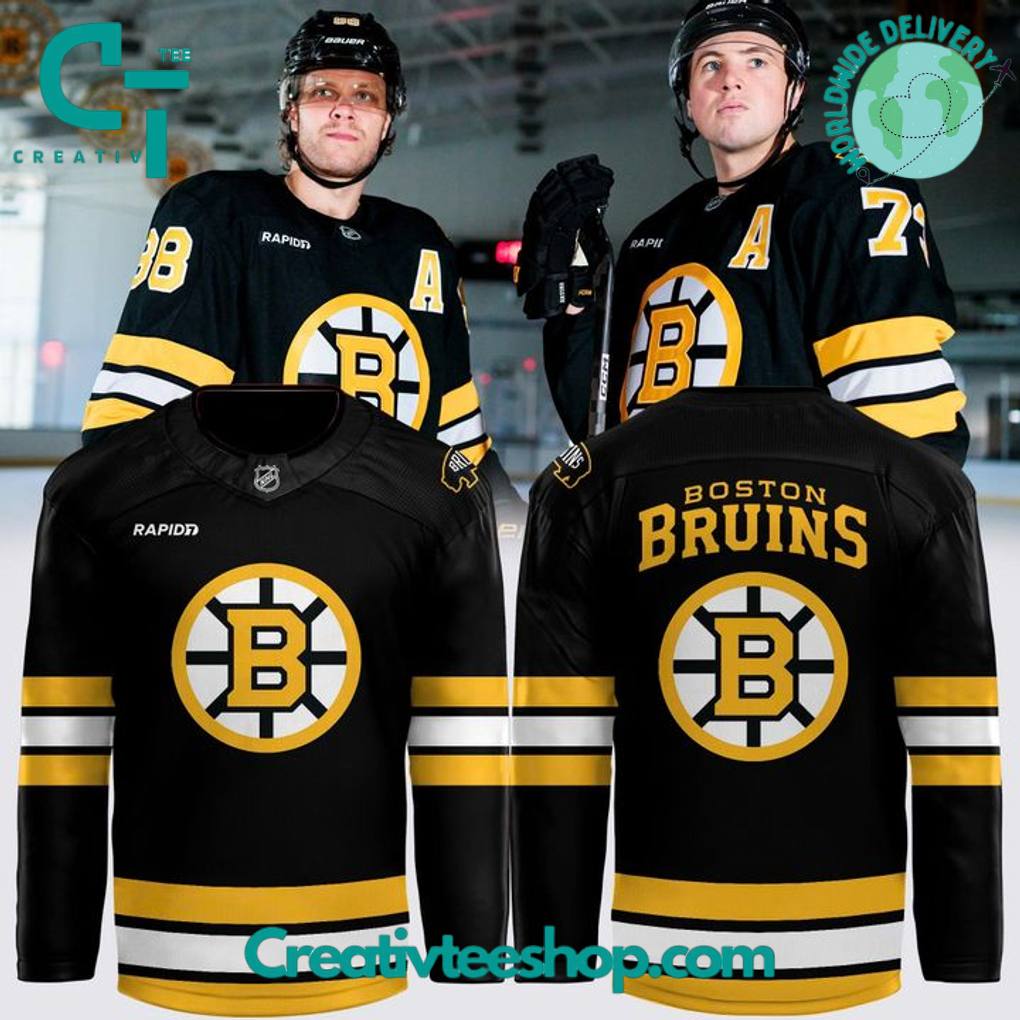Boston Bruins Special New 2025 Custom Hockey Jersey