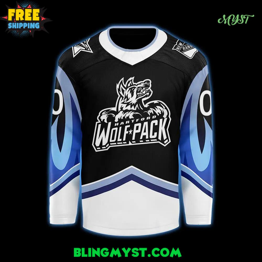 Hartford Wolf Pack Glow Night 2025 Hockey Jersey