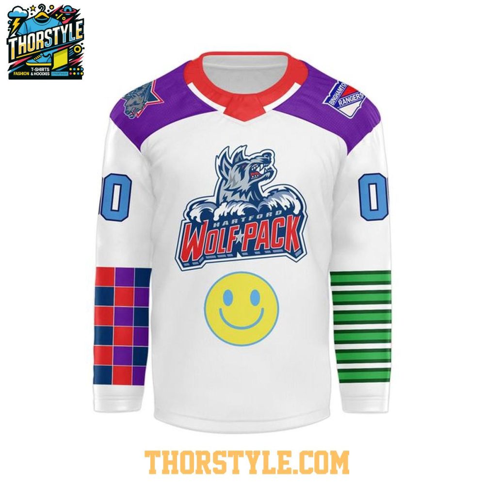 Hartford Wolf Pack Specialty Warmup 2026 Personalized Hockey Jersey