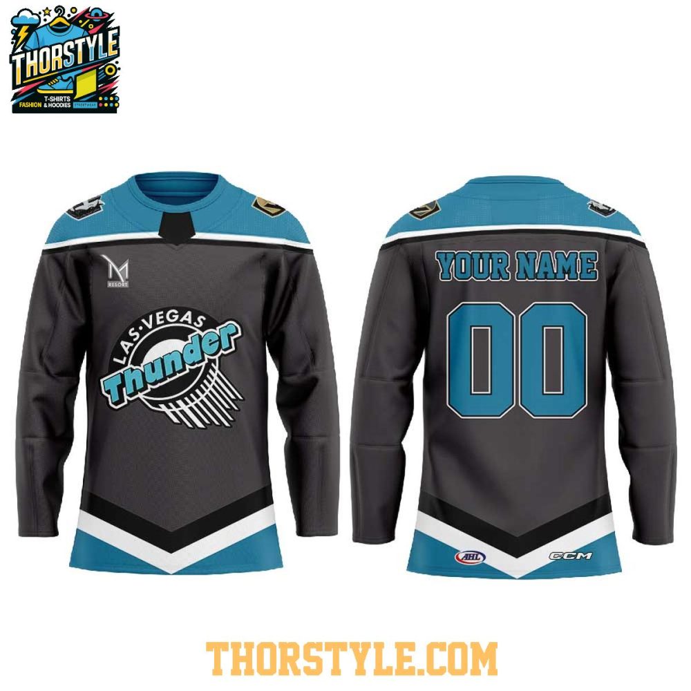 Henderson Silver Knights Thunder Night 2026 Personalized Hockey Jersey