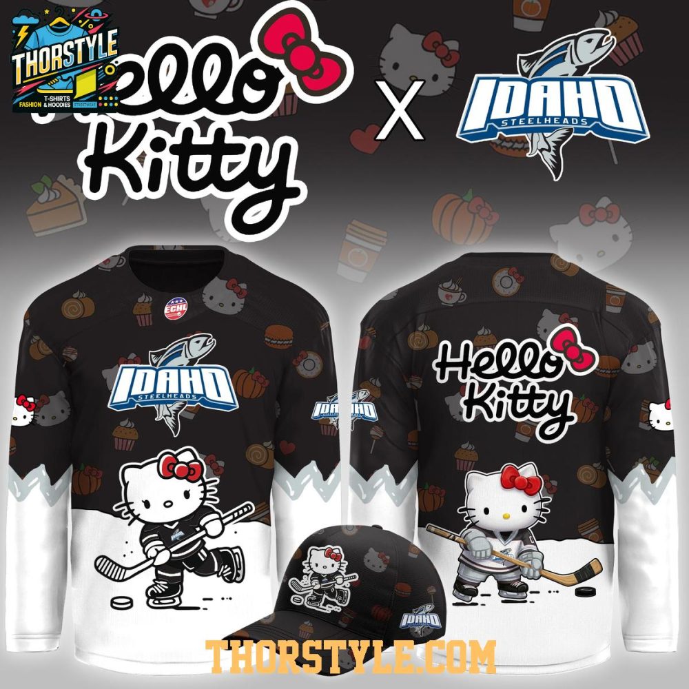 Idaho Steelheads Hello Kitty Night Game 2026 Celebrate Hockey Jersey