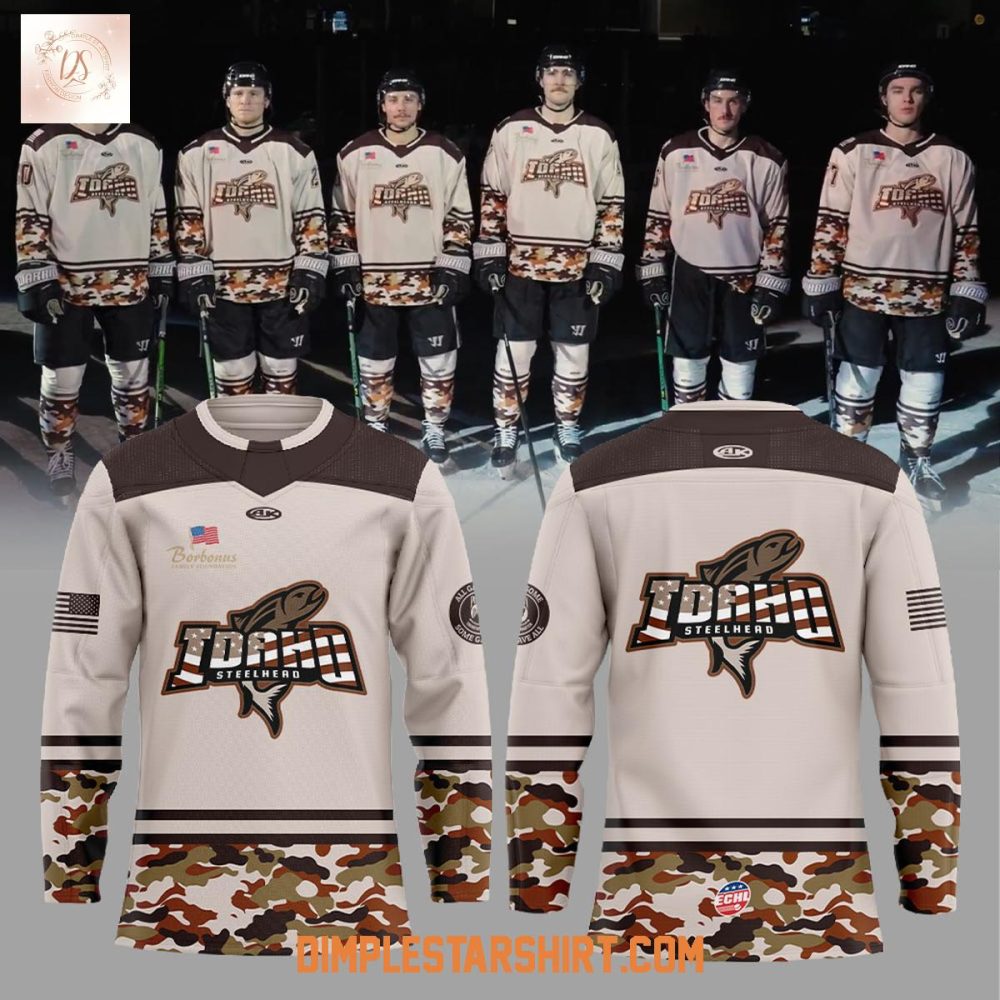 Idaho Steelheads Military Appreciation 2025 Jersey