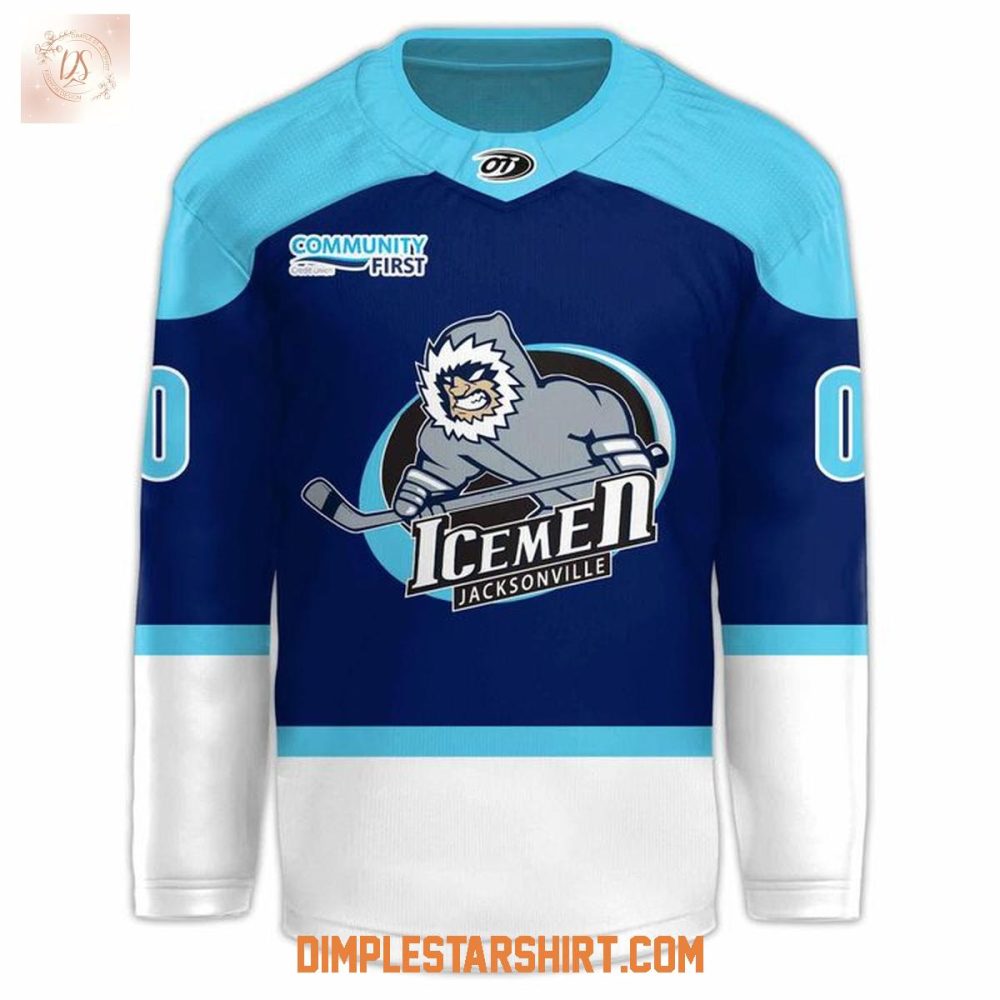 Jacksonville Icemen Opening Night Threads Hockey Jersey