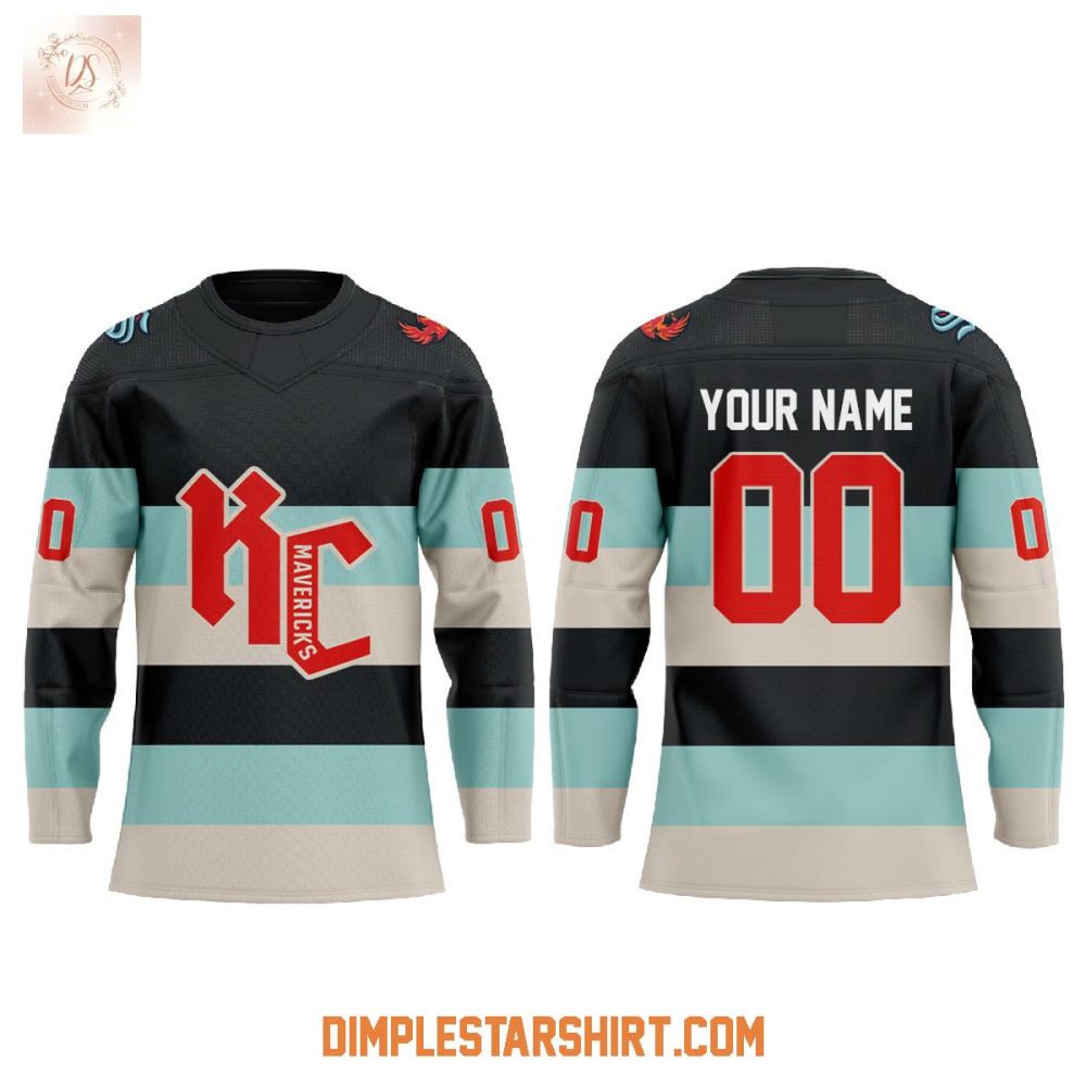 Kansas City Mavericks Rising From The Deep Jersey