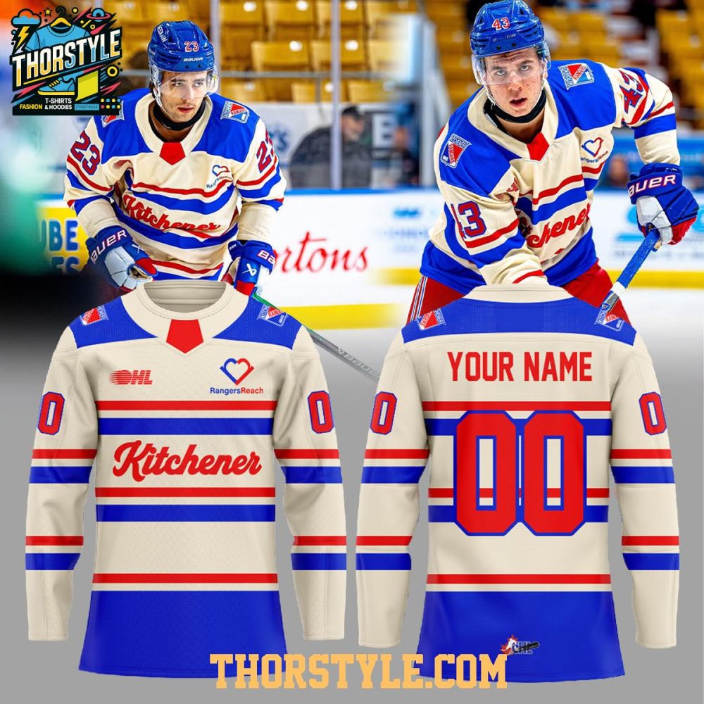 Kitchener Rangers Don Cameron Potato Night 2026 Personalized Hockey Jersey