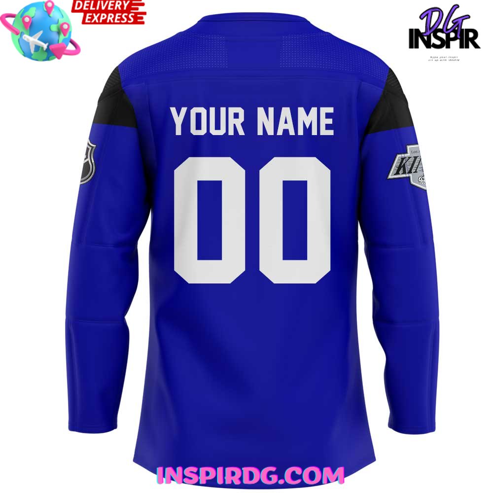 Los Angeles Kings La Strong 2025 Blue Jersey