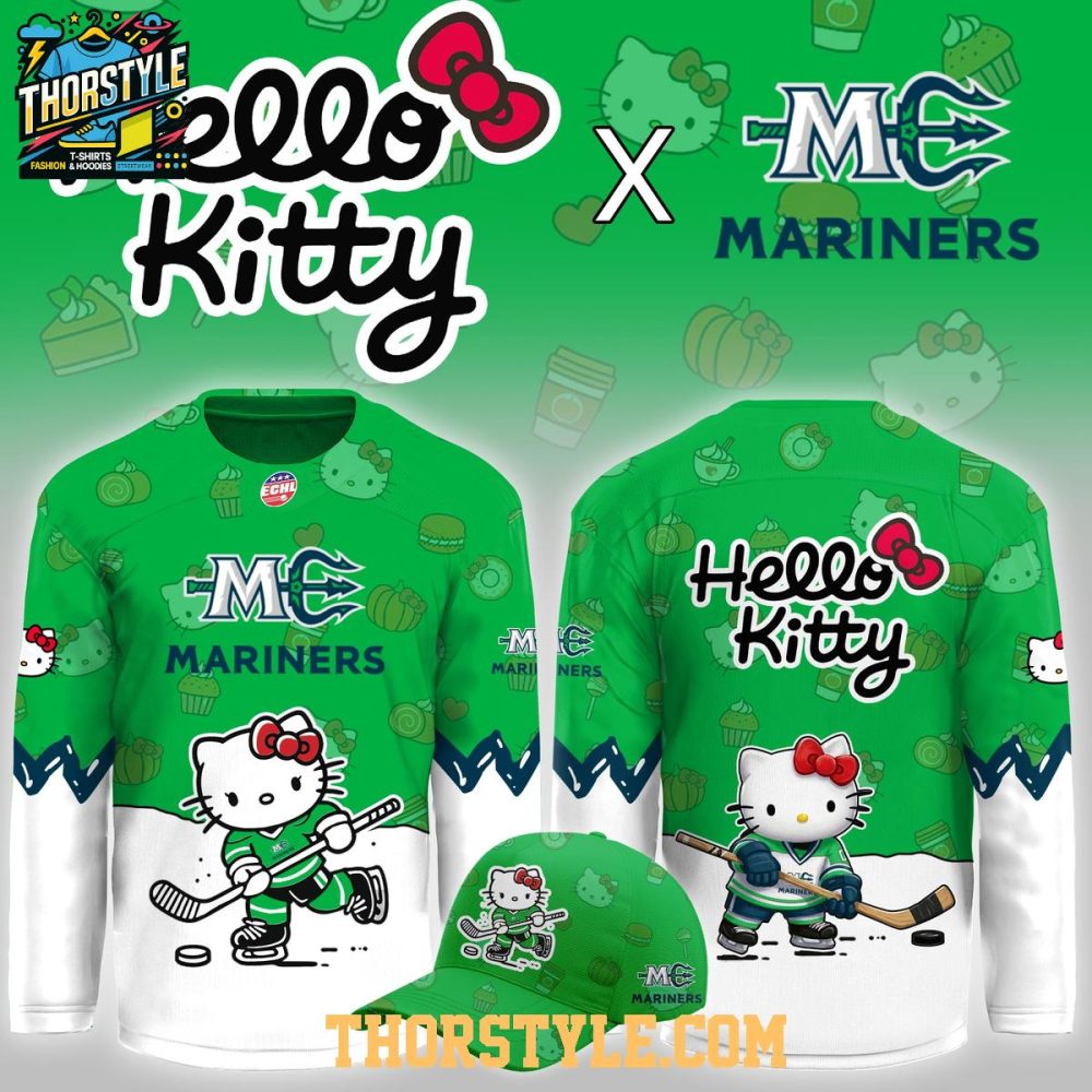 Maine Mariners Hello Kitty Game Night 2026 Hockey Jersey