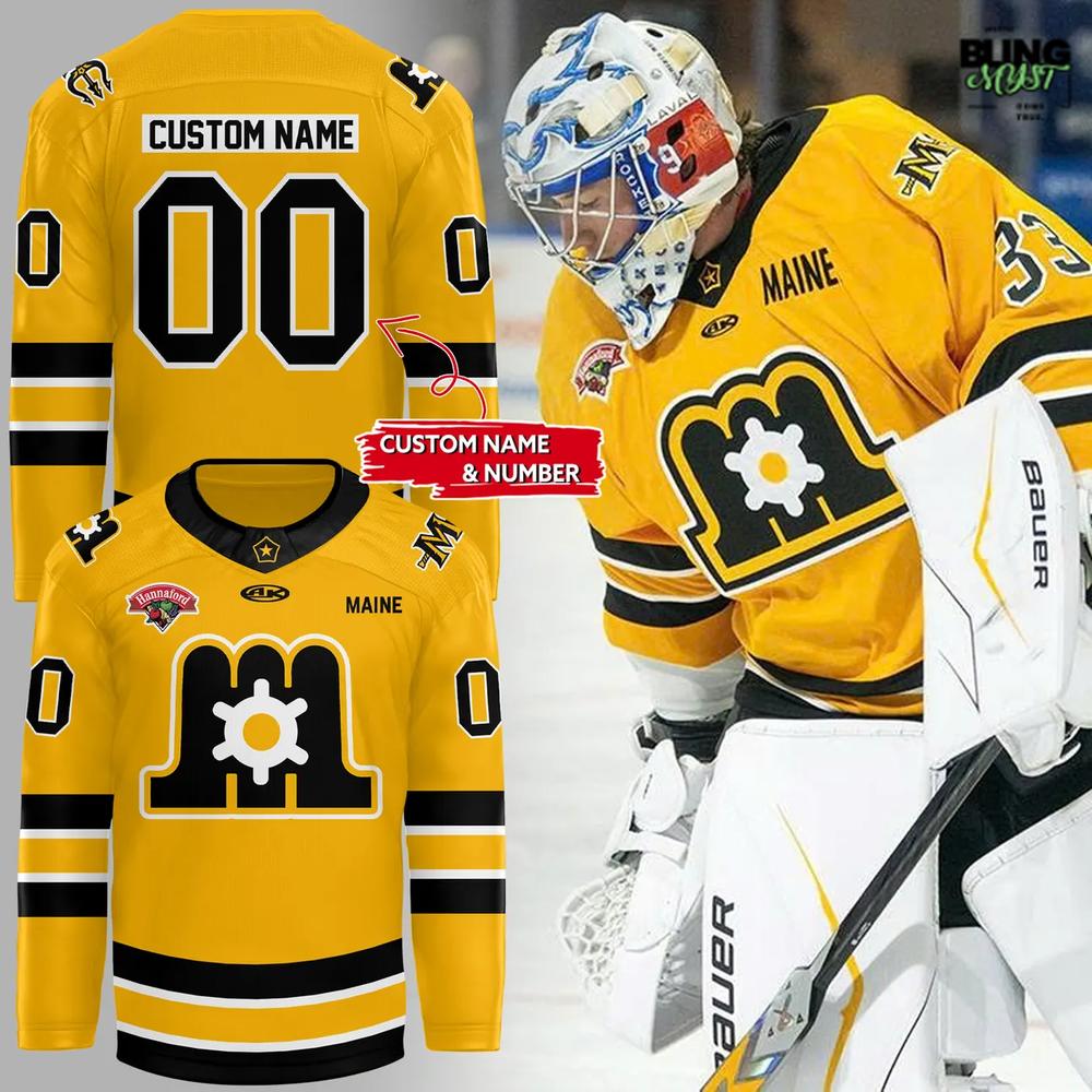 Maine Mariners Honor State Hockey History New Third Hockey Jersey