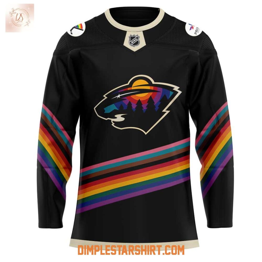 Minnesota Wild Celebrate Pride Night Hockey Jersey