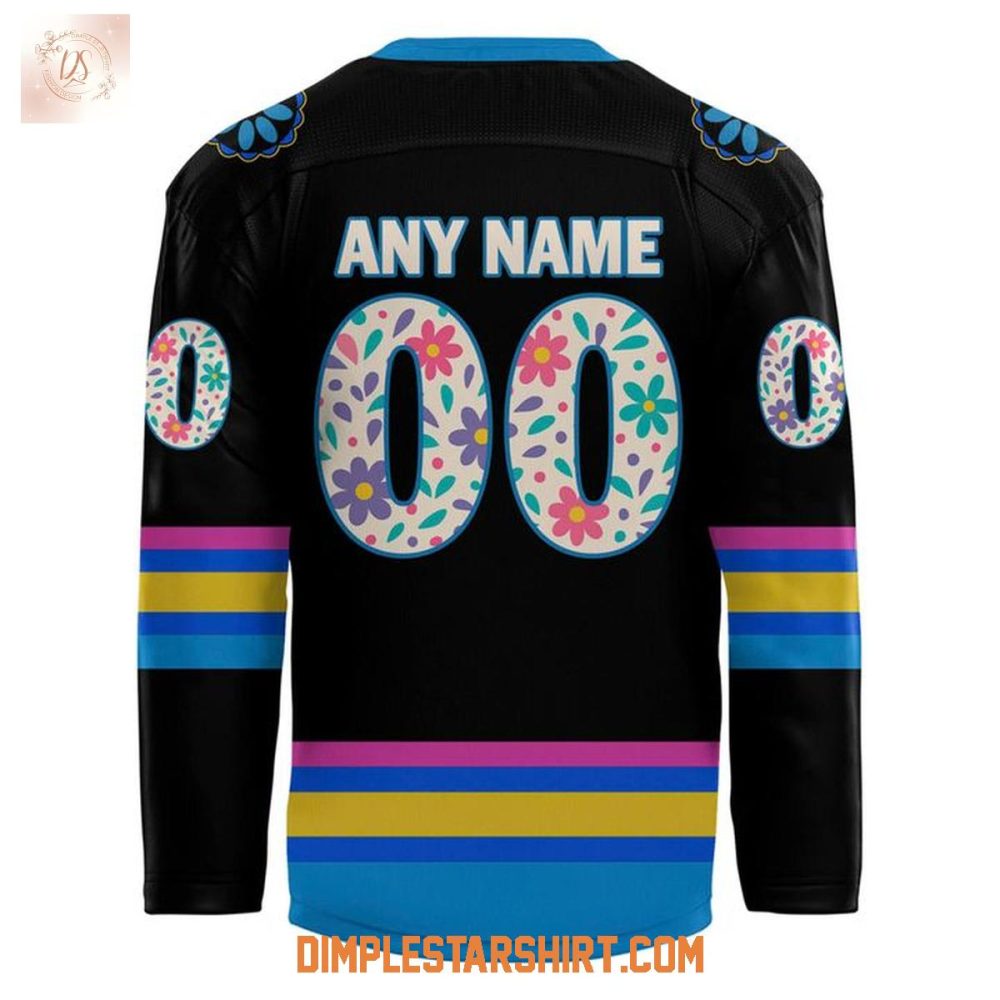 Muskegon Lumberjacks Dia De Los Muertos Hockey Jersey