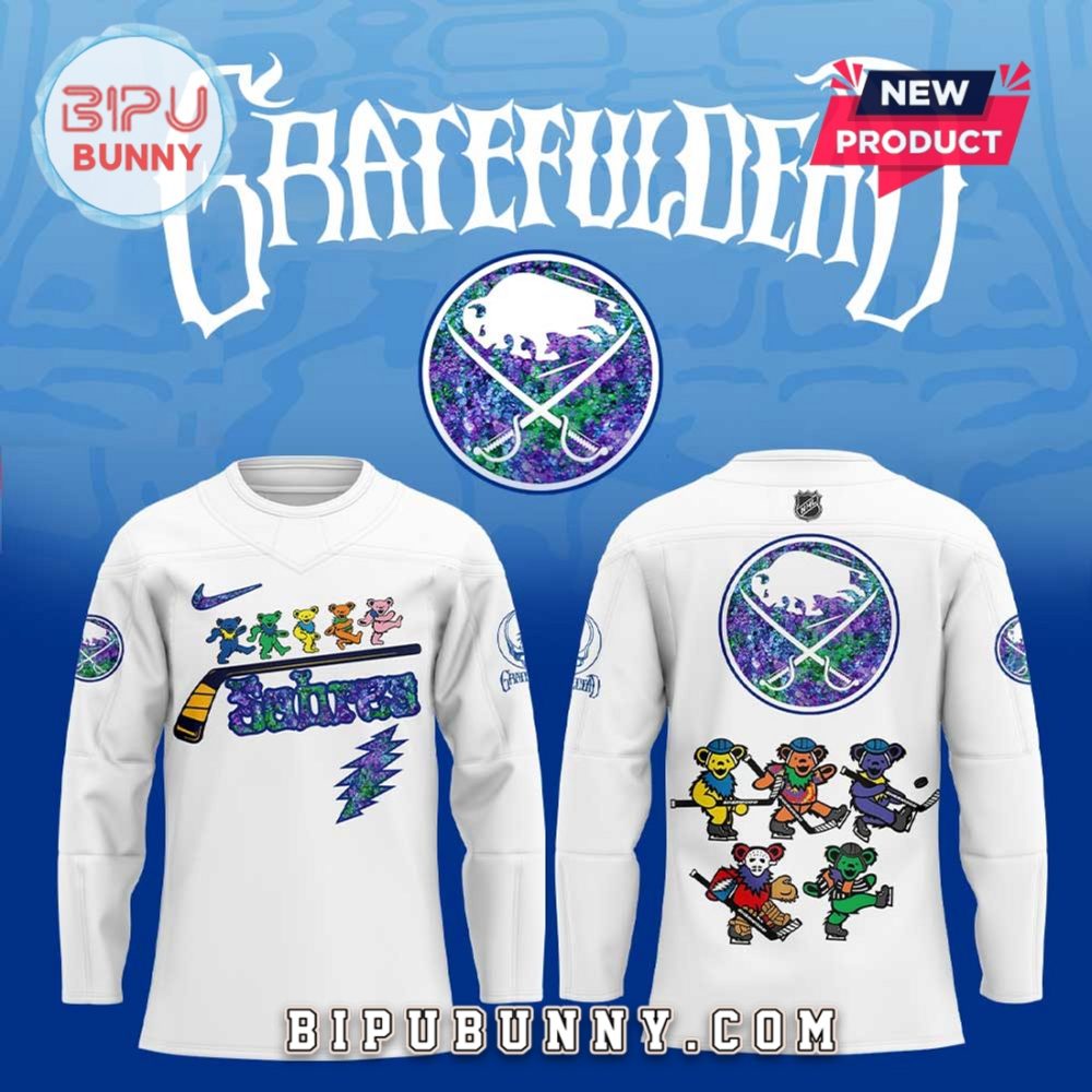 Buffalo Sabres Grateful Dead Night Hockey Jersey