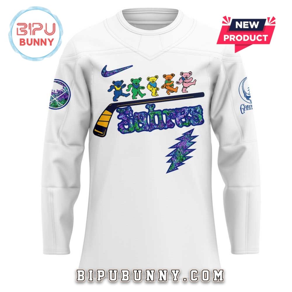 Buffalo Sabres Grateful Dead Night Hockey Jersey