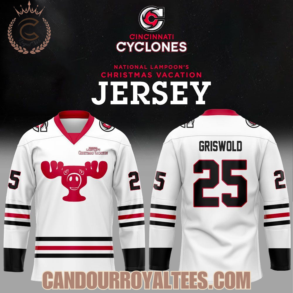 Cincinnati Cyclones National Lampoons Christmas Vacation Jersey