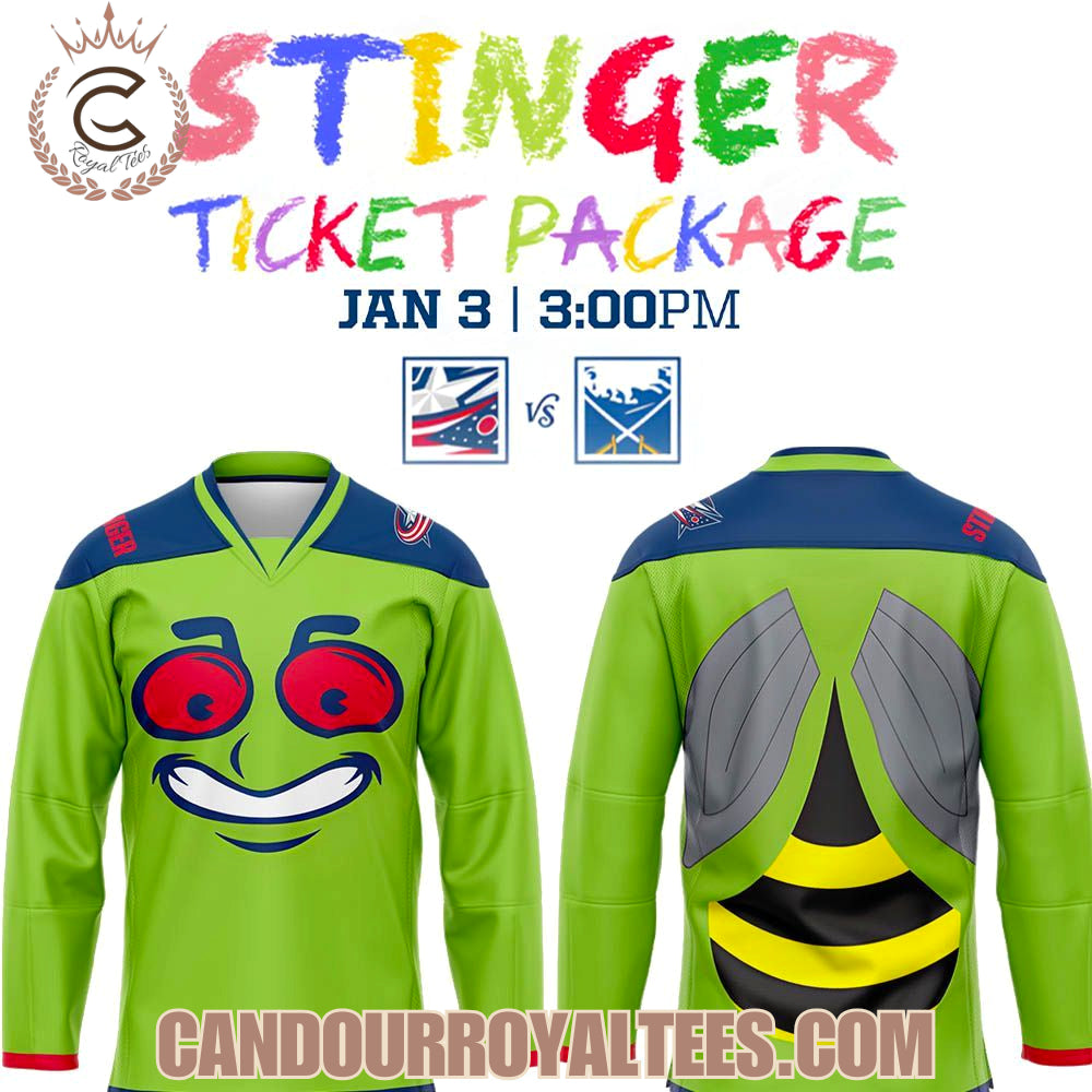 Columbus Blue Jackets Stinger Game Night Jersey