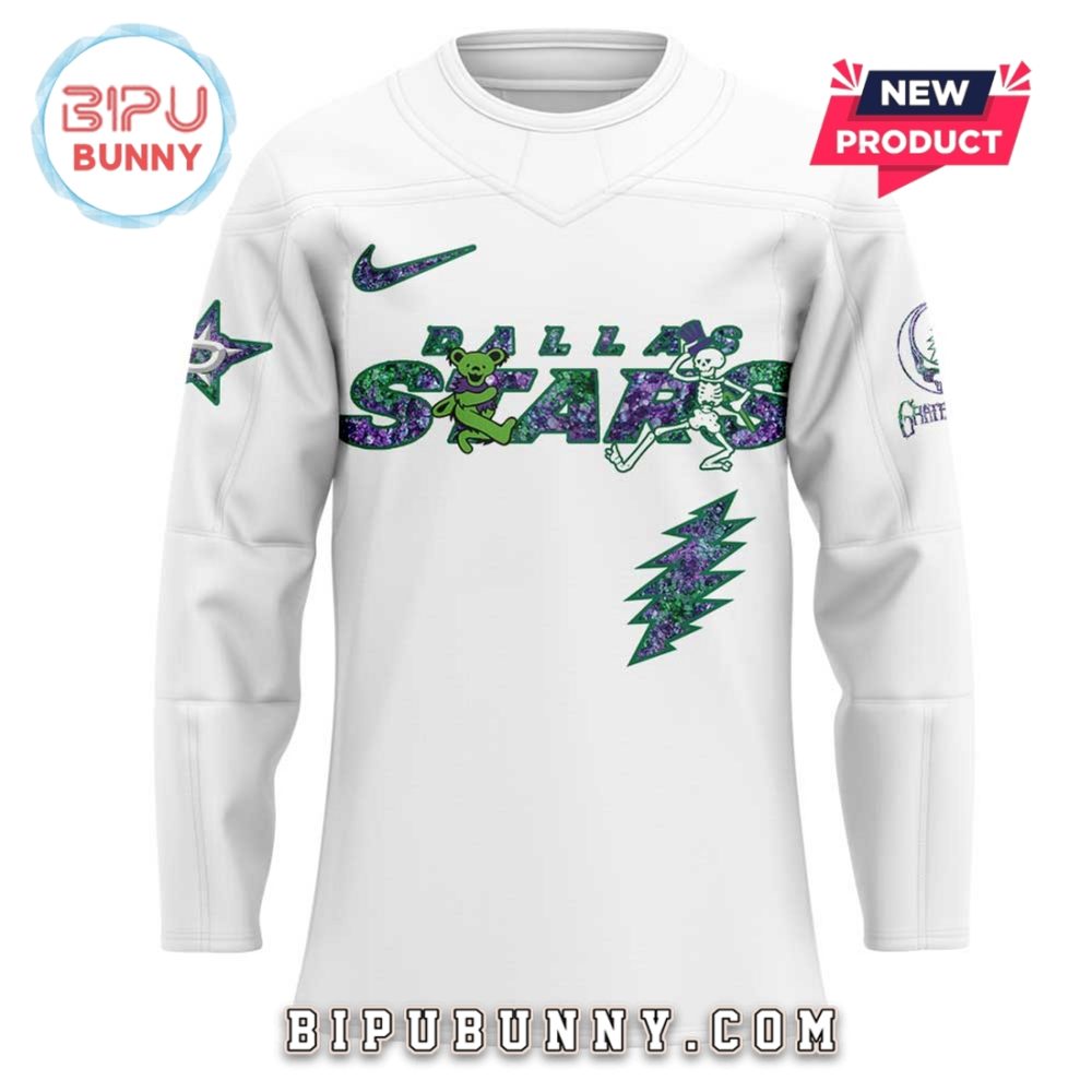 Dallas Stars Grateful Dead Night Hockey Jersey