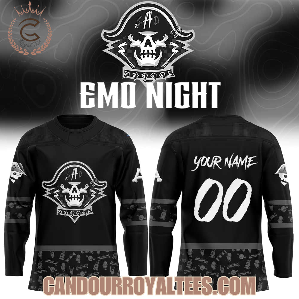 Milwaukee Admirals Emo Night 2026 Hockey Jersey