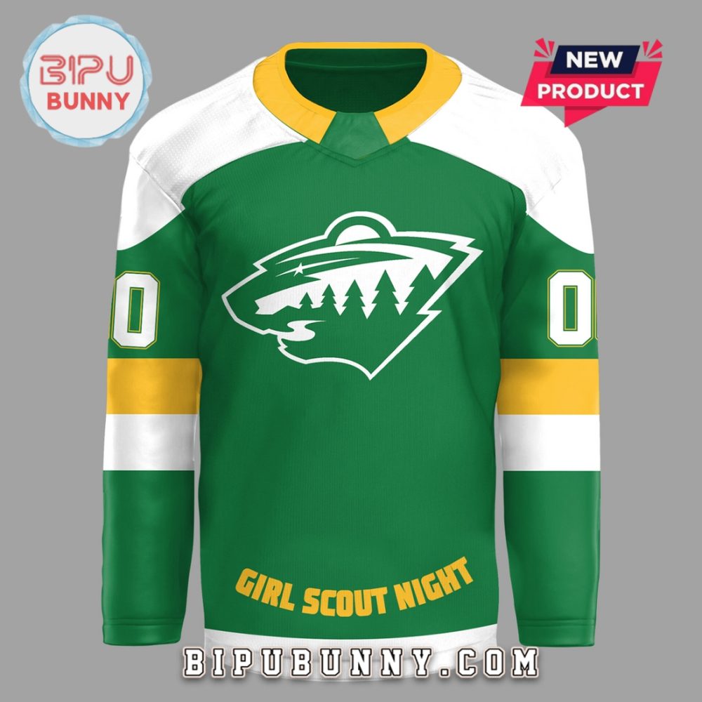 Minnesota Wild Custom Scout Night Hockey Jersey