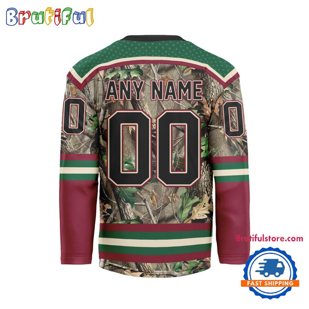 NHL Arizona Coyotes Special Realtree Camo Hunting Hockey Jersey