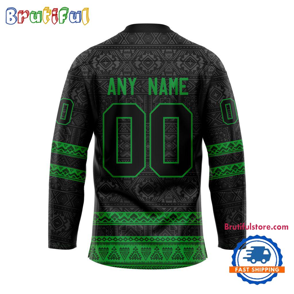 NHL Dallas Stars Personalized Native American Hockey Jersey
