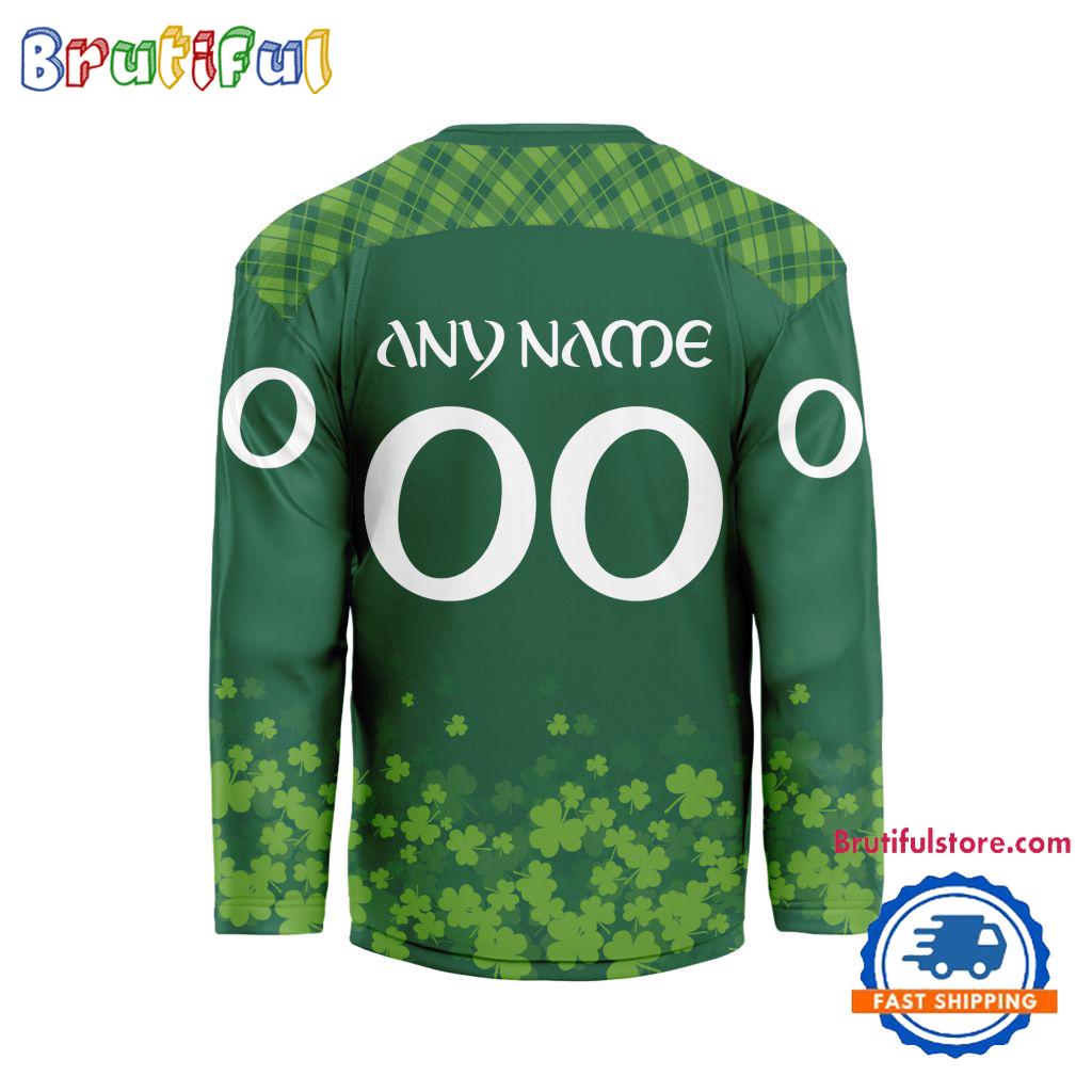 NHL Florida Panthers St.Patrick's Day New Design Hockey Jersey, NHL Patricks Day Jersey