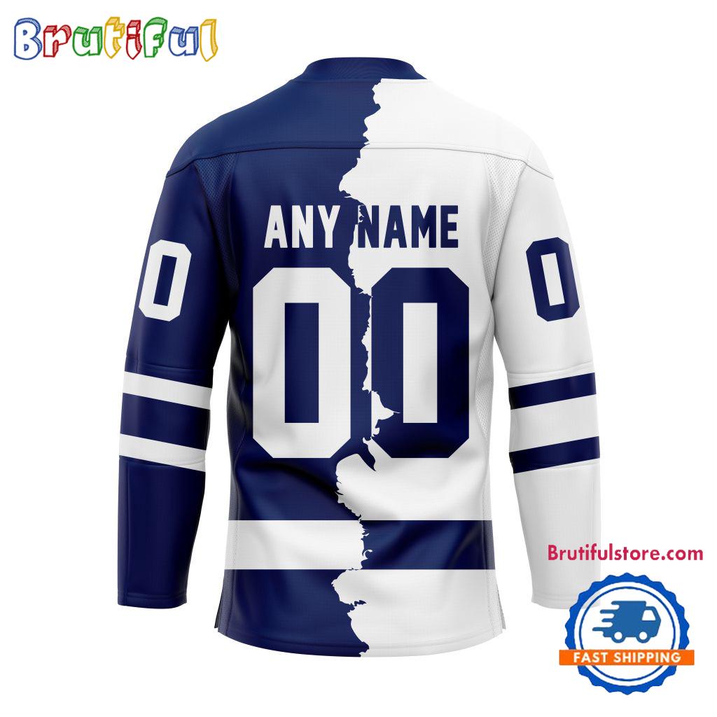 NHL Toronto Maple Leafs Home Mix Away New Design Hockey Jersey